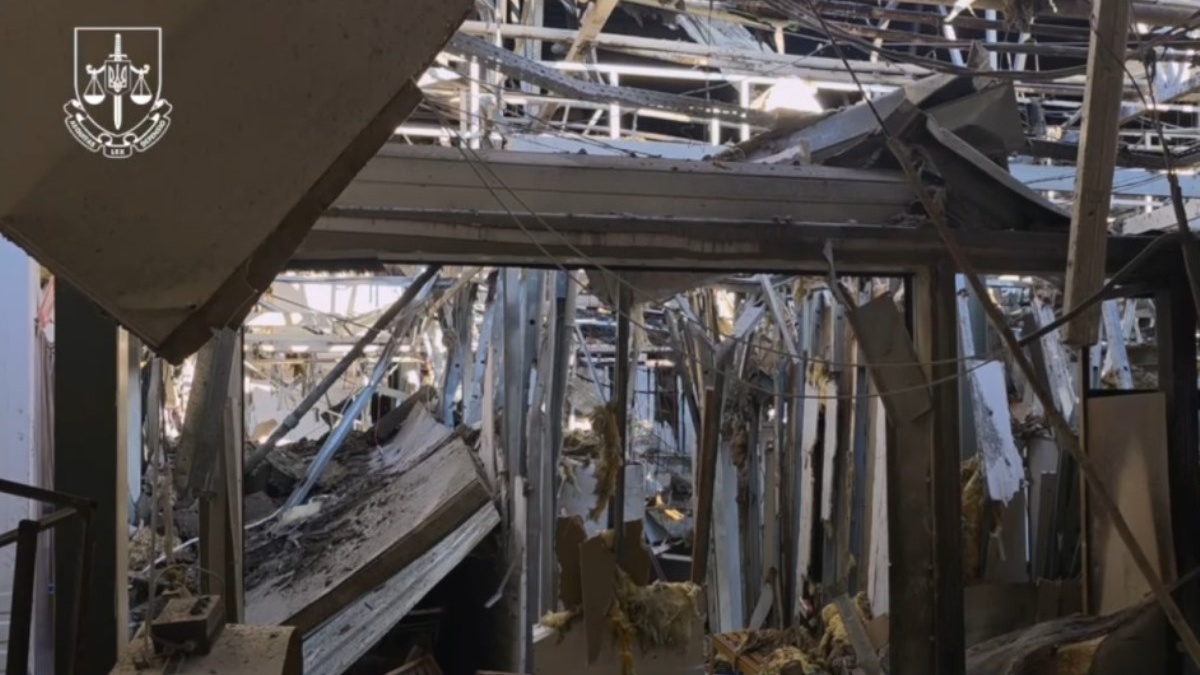 City Mall in Zaporizhia damaged, Arricano plans to rebuild it